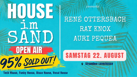 House im Sand  -  Beachparty | Only House Music