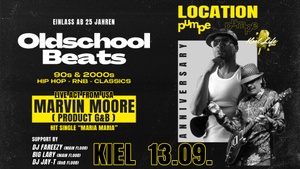 Oldschool Beats Jubiläum ft. Product G&B (USA) @ Pumpe Kiel