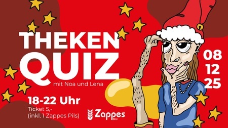 Theken Quiz mit Noa und Lena in der Zappes Zentrale