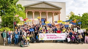 Gemeinsam für Gleichstellung - wir sind bunt - wir sind laut!