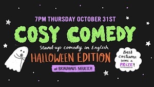 Cosy Comedy: English Standup Comedy *HALLOWEEN EDITION*