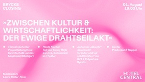 Panel Talk: Zwischen Kultur und Wirtschaftlichkeit: Der ewige Drahtseilakt