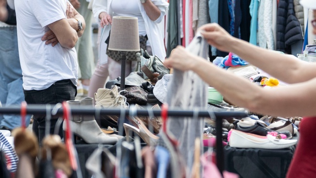 Vintage-Flohmarkt auf dem Hafengeburtstag Hamburg