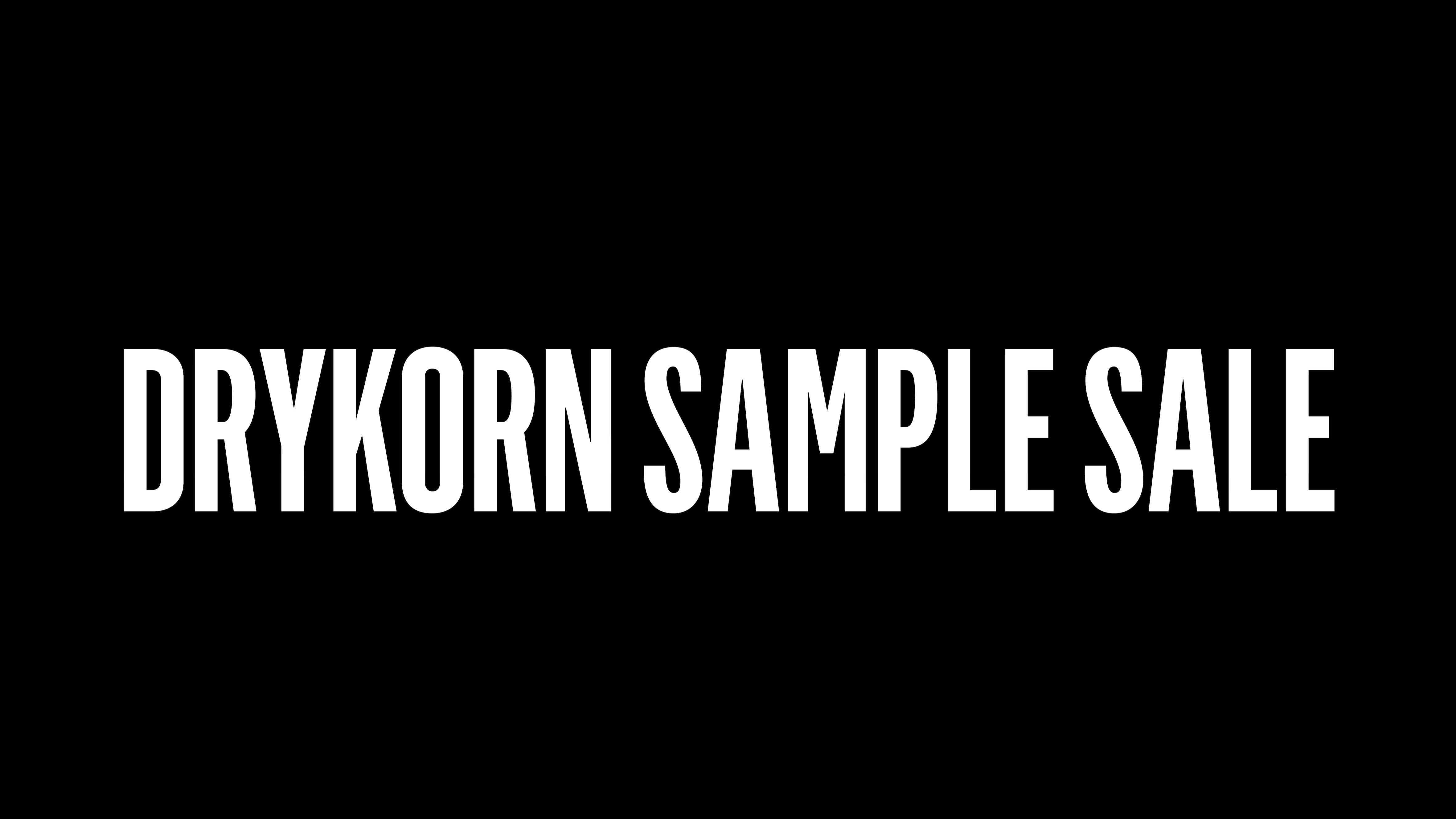 DRYKORN SAMPLE SALE