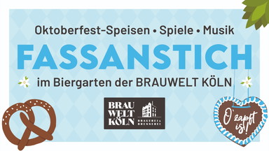 Fassanstich zum Oktoberfest in der BRAUWELT Köln