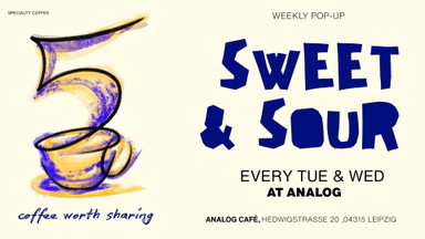 Sweet & Sour September Coffee Pop Up's