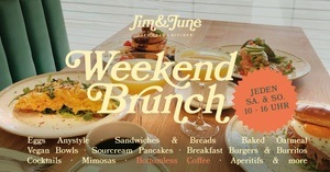 WEEKEND BRUNCH mit Bottomless Coffee & more