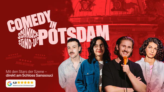 SCHNACK Stand-Up Comedy am Schloss Sanssouci