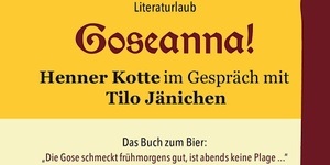 Literatururlaub "Goseanna!" // Henner Kotte im Gespräch mit Tilo Jänichen