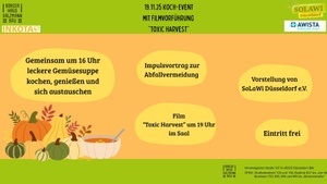 Koch-Event mit Filmvorführung "Toxic Harvest"