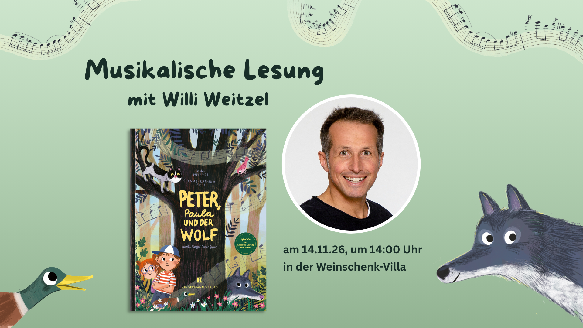 Musikalische Lesung mit Willi Weitzel in Regensburg!