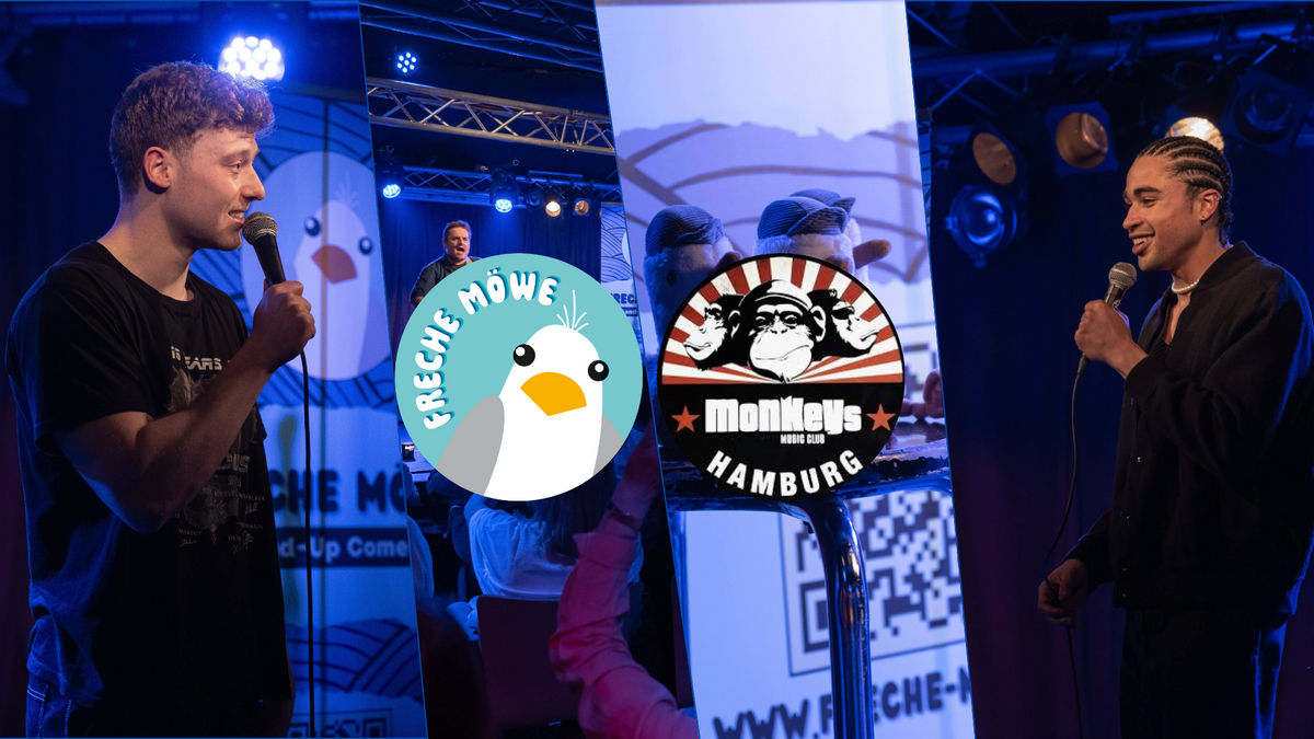 Freche Möwe - Stand-Up Comedy im Monkeys Music Club