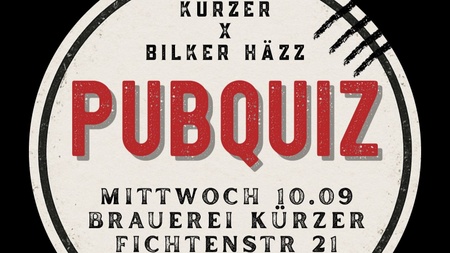 Pubquiz in der Brauerei Kürzer