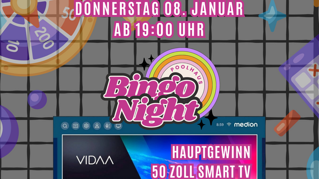 BINGO NIGHT im Poolhaus Bremen