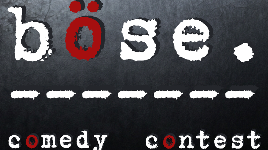 Titelbild der Veranstaltung böse. Comedy Contest