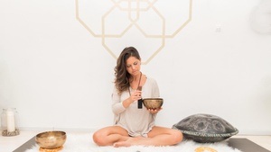 Soundbath meets Kakao-Zeremonie