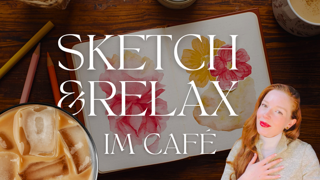 Soft Drawing Session — De-Stress & Slow Art in Pöseldorf