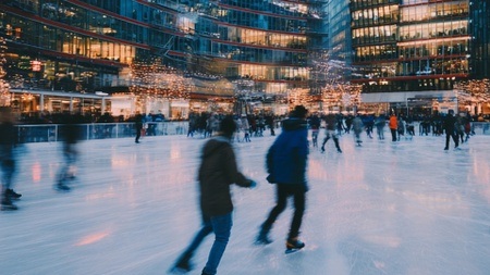 Schlittschuhlaufen in Berlin