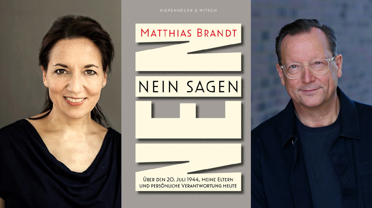 Titelbild der Veranstaltung »Nein sagen« Matthias Brandt im Gespräch mit Ruth Hoffmann