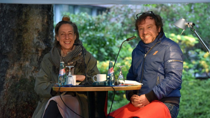 Titelbild der Veranstaltung Gregor Sander im Gespräch mit Judith Hermann: »Troja, später Nachmittag«