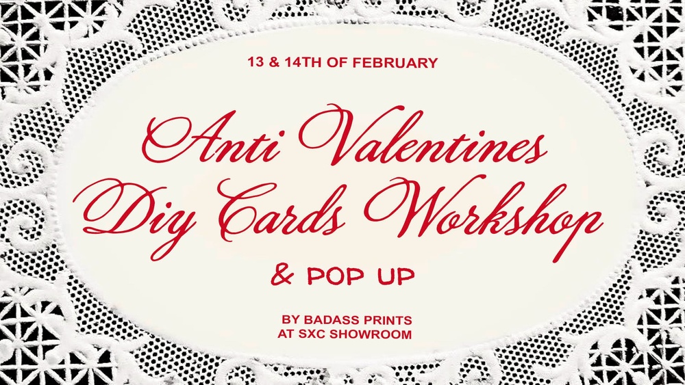 Anti-Valentine's DIY Cards Workshop