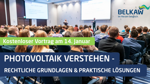 Infoveranstaltung "Photovoltaik verstehen"