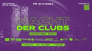 NACHT DER CLUBS // München 2024