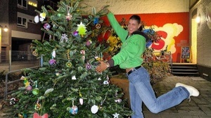 Weihnachtsfeier bei KRASS e.V. in Eller mit Glühwein, Waffeln und Kinderpunsch