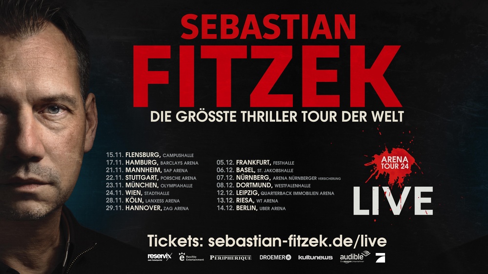 Sebastian Fitzek - DIE GRÖSSTE THRILLER TOUR DER WELT