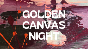 Golden Canvas Night