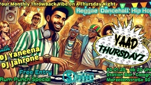 YAAD THURSDAYZ: Throwback Reggae, Dancehall & Hip Hop Vibes