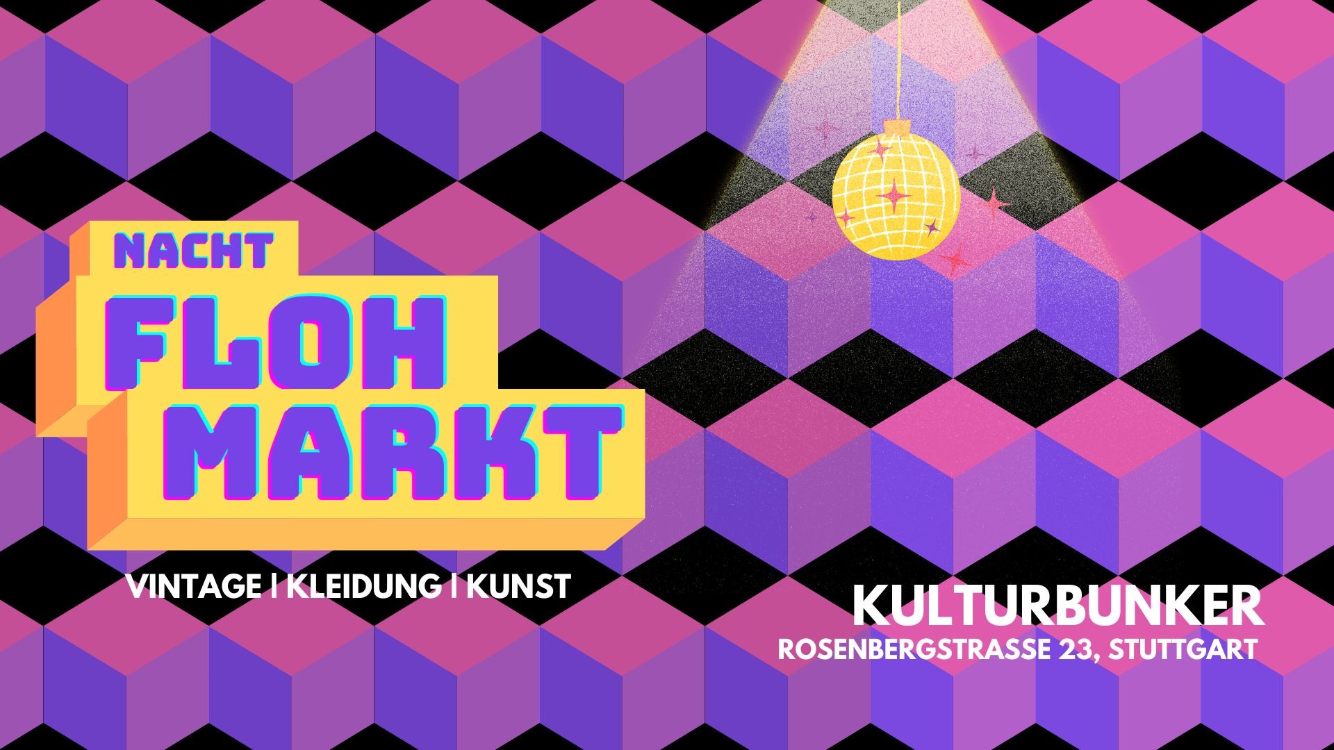 Nachtflohmarkt im Kulturbunker