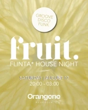 fruit. FLINTA* HOUSE NIGHT - groove, disco, funk