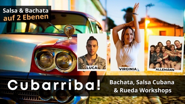 Bachata, Salsa Cubana & Rueda Workshops