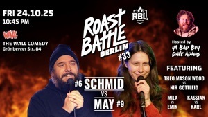 Roast Battle Berlin #33 Schmid vs. May: Standup Comedy in English