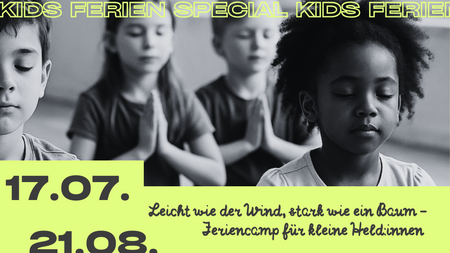 Kids Ferien Camp für kleine Held:innen