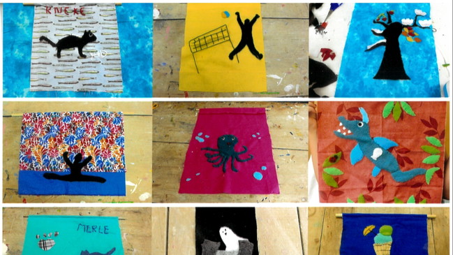Textilbilder-Workshop ab 8 Jahre
