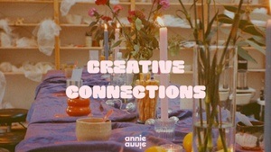 creative connections — meet up to get to know other creatives by @annieannie.studio