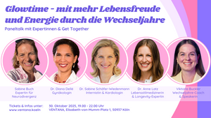 Glowtime – mit mehr Lebensfreude und Energie durch die Wechseljahre