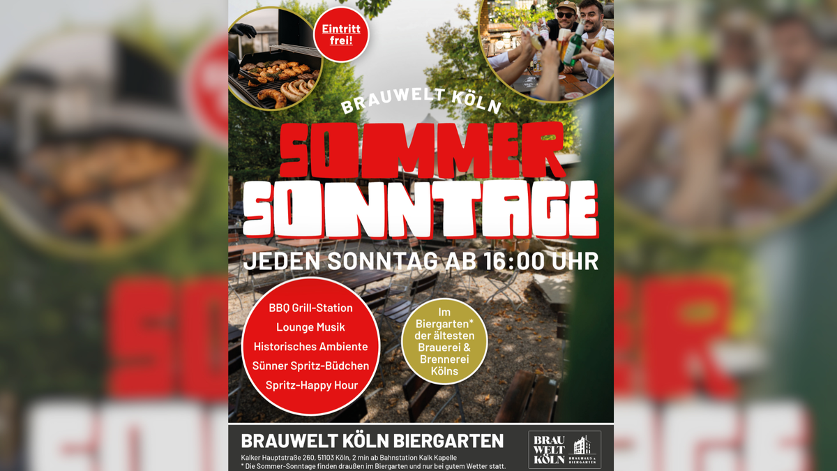 Sommer-Sonntage - Brauwelt Köln