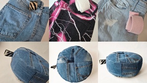Pop-Up Atelier : Upcycling Jeans Yogakissen