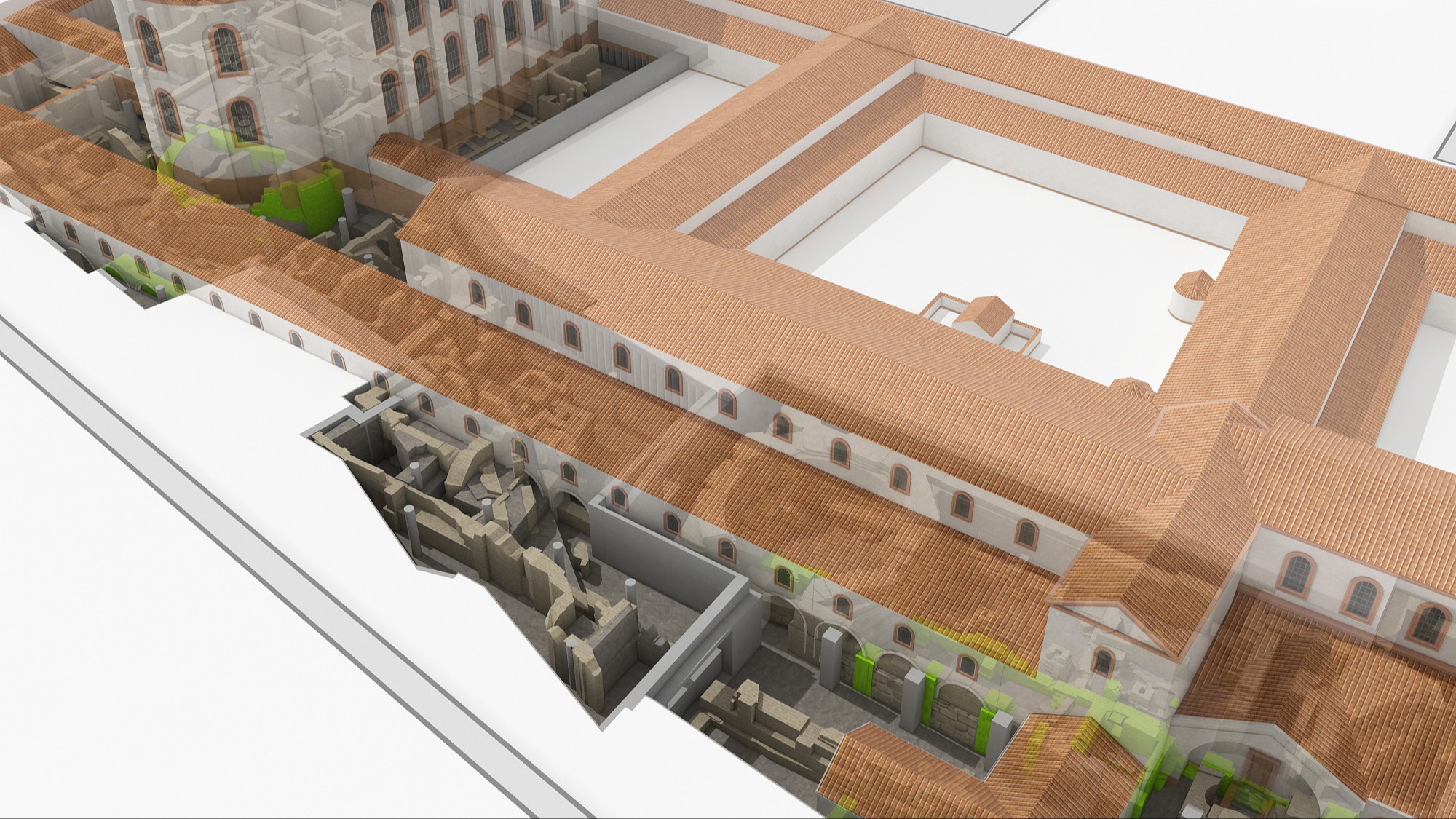 Führung: "Rund um die MiQua-Baustelle mit dem Schwerpunkt in der Römerzeit". Mit Prof. Dr. Sebastian Ristow