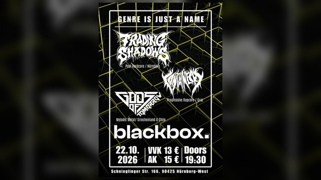 Trading Shadows X Containecks X Gods of Tomorrow