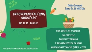 Solawi Köln Infoveranstaltung