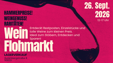 Weinflohmarkt