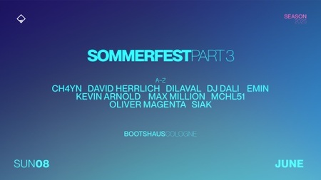 BOOTSHAUS SOMMERFEST AUF 3 FLOORS!
