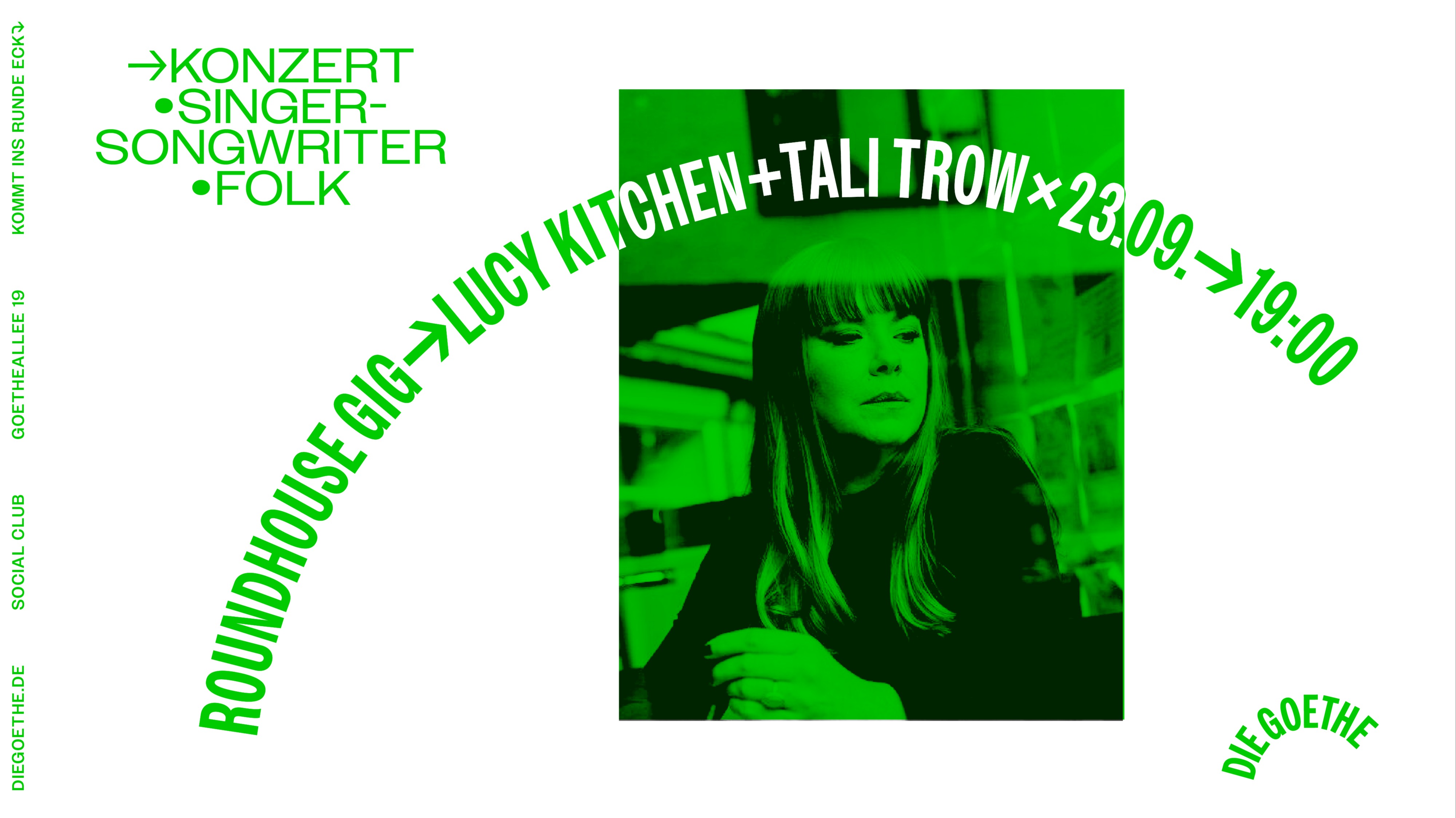 ROUNDHOUSE GIG // LUCY KITCHEN + TALI TROW