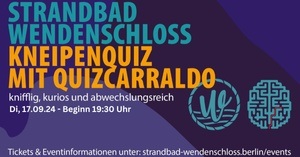 Quiz am Strand mit Quizcarraldo