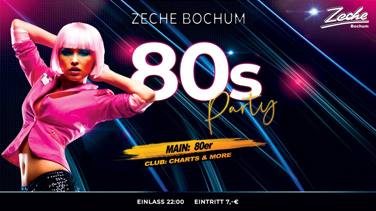 Titelbild der Veranstaltung 80s Party