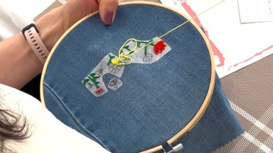 SIP & STICK- Denim Stickerei Workshop